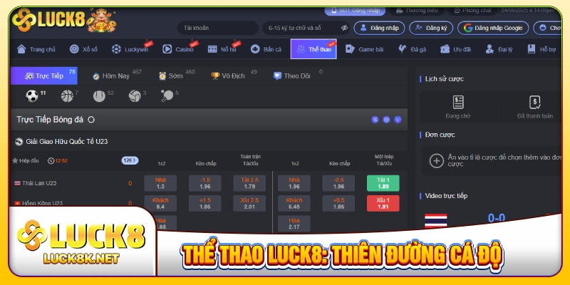 thể thao LUCK8