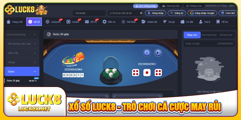 Xổ số LUCK8